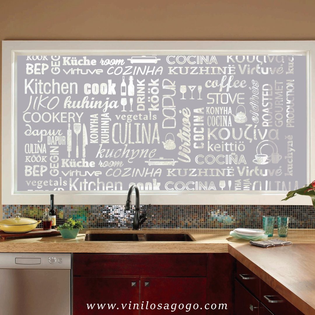 Cocina Frases - Vinilé