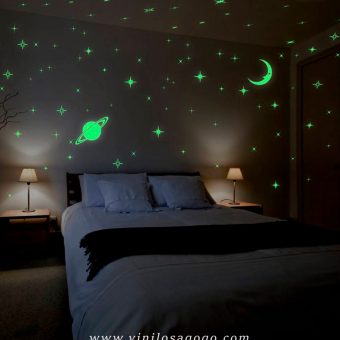 Planetas Brilla en la Noche