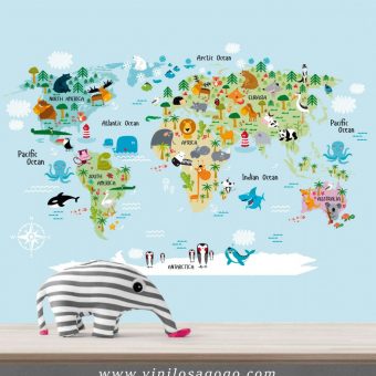 Mapamundi Infantil