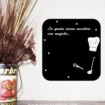 Pizarra Cocina