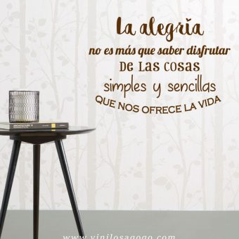 La alegria