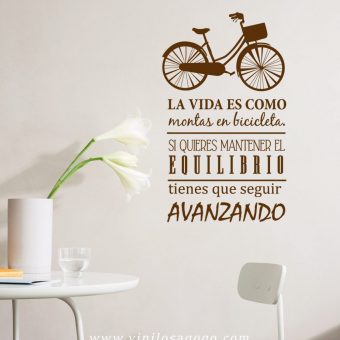 La vida es como
