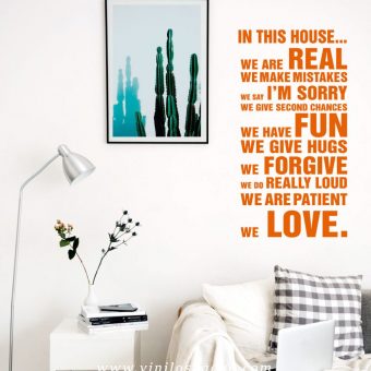In this house