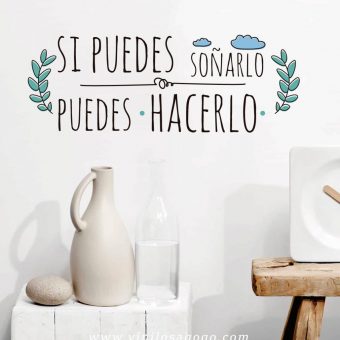 Si puedes soñarlo puedes hacerlo
